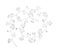 ORFOFE 3pcs Bridal Wedding Hairbands with Imitation Pearls and Rhinestones Soft Silver Hair Vines for Women Elegant Flower Girl Headpiece Accessories for Vintage and Boho Hairstyles