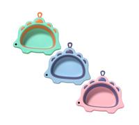 ORFOFE 3pcs Foldable Boy Girl's Washbasin Bath Stuff for Boy Girl Portable Camping Washing Tub