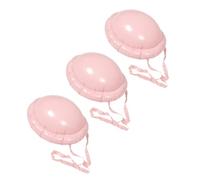 ORFOFE 3pcs Inflatable Santa Big Belly Costume Prop with Neck Strap Lightweight PVC Fake Pregnant Belly for Christmas Halloween Party Cosplay