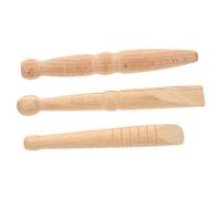 ORFOFE 3Pcs Massage Tools Thai Massage Stick for Foot Body Neck and Face Reflexology Acupressure Massage Tool for Relief