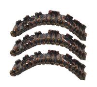 ORFOFE 3pcs Miniature Arch Bridge Figurines for Micro Landscape Fish Tank and Potted Plant Decoration Authentic Oriental Garden Style DIY Scene Building Sand Table Prop