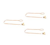 ORFOFE 3pcs Pet Leash for Birds Hamsters Turtles Lizards Pulling Rope for Outdoor Home Use Jogging Parties