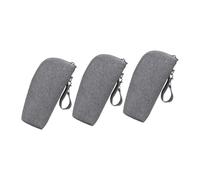 ORFOFE 3pcs Portable Bottle Carrier Insulated Oxford Cloth Thermal Bottle Protector Sleeves Lightweight Travel Bag for Daycare and Food Storage