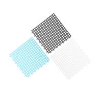 ORFOFE 3pcs Small Animal Rabbit Cage Mats Plastic Feet Pads Floor Mat with Leak Guinea Pigs Chinchillas Cats Dogs and Pet Cage Bottom Pads