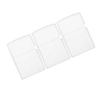 ORFOFE 3pcs Transparent Lighter Case High Clarity Plastic Protective Cover Fit for Zippo and Outdoor Use Secure Fit Easy Installation for Camping Hiking