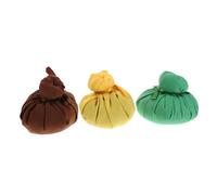 ORFOFE 3pcs Warming Bun Herbal Massage Ball Thai Ball for Deep Tissue Massage Hot Compress Medicine for Trigger Point and Spa Therapy