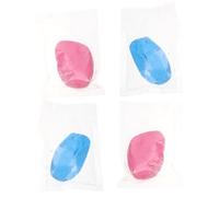 ORFOFE 4 Pcs Baby Hand Print Footprint Casting Mold Kit Non-Toxic Pink and Blue Plaster for Newborn Keepsake for Baby Shower Gift and Nursery Decor