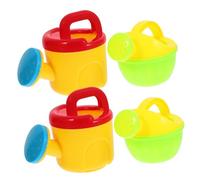 ORFOFE 4 pcs Plastic Watering Cans for Outdoor Indoor Use Lightweight Water for Ergonomic Design Easy to Grip Gardening Tools for Boys Random Color