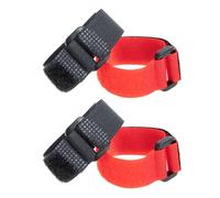 ORFOFE 4 Pieces Noise Free Poultry Collars for Roosters and Geese, Flexible Nylon Anti-Crowing Neck Belts, Safe Noise Reduction Poultry Collar for Chicken and Duck Use