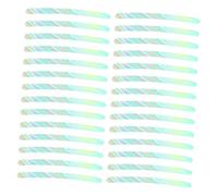 ORFOFE 40pcs Glow in The Dark Wheel Stickers for Bike and Motorcycle, Paper Material with Fluorescent Effect and Windproof Feature, Reflective Wheel Rim Decal for Night Decoration