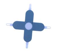 ORFOFE 4in1 Baby Ear Wax Removal Nasal Cleaning Tool with Cross Shaped Design Safe Pp and Pet Material Gentle Ear Cleaner for Infants and Babies and Healthcare
