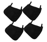ORFOFE 4pcs Baby Stroller Storage Bags Organizer Portable Side Sling Mesh Pouches for Strollers Oxford Fabric Waterproof Black UK