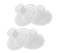 ORFOFE 4pcs Cat Perch Suction Cup with Heavy Duty Pads and Threaded Screws Strong Suction for Secure Window Hammock Mounting Smooth Edges to Protect Walls and Furniture for Bathrooms and