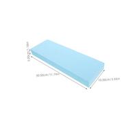 ORFOFE 4pcs Craft Foam Blocks Rectangular Polystyrene Bricks for DIY Art Sculpting Floral Arrangements Architectural Models Home and School Projects Blue