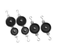 ORFOFE 4pcs Educational Pulley System for Students Single Double Pulleys for Physics Experiments Safe Teaching Tool for Lifting and Mechanics Learning