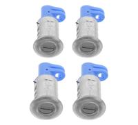 ORFOFE 4pcs Electric Bike Seat Lock Set - Scooter E-Bike Replacement Metal Seat Latch Hardware Quick Release Actuator - Underseat Lock Clip for Motorcycle ATV Anti-Theft