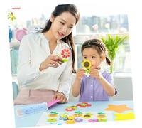 ORFOFE 4Pcs Kaleidoscope DIY Kit Paper Materials Educational for Scientific Experiments Early Learning Craft with Random Colors Random Color