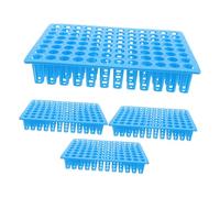 ORFOFE 4pcs Multifunctional Test Tube Holder Rack for Science Experiments Sturdy Base Lab Organizer with Vibrant Colors Easy-clean Educational Tool for Schools and Home Stem Activities