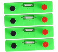 ORFOFE 4pcs Physics Resistor for DIY Electronic Circuits Educational Kit for Stem Experiments and Electrical Principles Teaching in Classrooms and Labs
