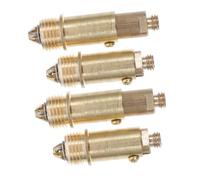 ORFOFE 4pcs Popup Drain Stopper Spare Core Pop up Drain for Bathroom Sink Sewer Plug Core Replacement Golden
