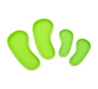 ORFOFE 4pcs Reptile Water Feeders and Food Bowls Set, Non-toxic Plastic Pet Drinking Bowl for Turtles, Geckos, Corn Snakes, Suitable for Small Crawling Pets and Terrarium Use