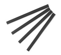 ORFOFE 4pcs Rubber Lip for Dustpan Replacement Parts for Dustpan Edge Easy to Install Strip