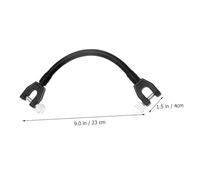 ORFOFE 4Pcs Ski Training Aid Ski Tip Connector Speeds Control Board Clips in Black Green Red Yellow for Beginner Safety and Winter Sports Accessories