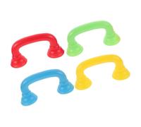 ORFOFE 4pcs Whisper Phones Bright Plastic Phones for Speech Therapy Language Development Group Play Auditory Feedback Pronunciation Practice