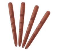 ORFOFE 4pcs Wooden Acupoint Massage Sticks for Full Body Relaxation Handheld Manual Point Massager Tool for Foot Muscle Tension Relief Wood Massage Tools for Spa Yoga and