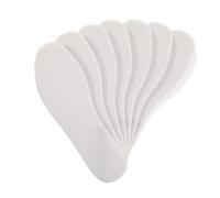 ORFOFE 5 Pairs Breathable Summer Sports Sponge Insoles White Absorb Sweat Elastic Shoe Pads for Men and Women Comfortable Shoe Inserts