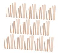 ORFOFE 500pcs Single Use Wax Stick for Hair Removal Irregular Body Wax Wand Wooden Stick for Women Hairs
