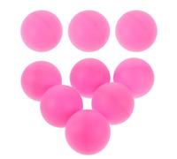 ORFOFE 50pcs 40mm Colored Plastic Table Tennis Balls for Party Games and Lottery, Small Sphere Entertainment Balls for Arts and Crafts, ’ Activity Props and Game Training