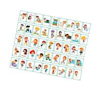 ORFOFE 50pcs Behavior Reward Cards for Educational Family Growth Interactive Cognitive Learning Tools with Creative Activities and Vibrant Design for Positive Habit Development