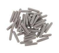 ORFOFE 50pcs Dishwasher Rack Tip Caps End Covers Grey Pearl Coating Protective Dustproof Covers for Dishwasher Rack Repair and Prong Protection