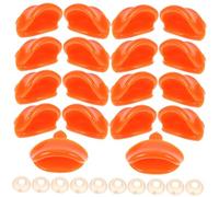 ORFOFE 50pcs DIY Duck Mouth Replacement Kit with Gasket Craft Supplies for Handmade and School Projects for Duck Repair and Decoration