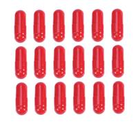 ORFOFE 50pcs Fake Blood Capsules Scary Halloween Fake Capsules Halloween Zombie Safe DIY Prank Trick Edible Food Coloring Red
