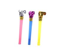 ORFOFE 50pcs Large Whistles Party Loud Blowing Dragon Whistle for Birthday Celebration Random Colors for Holiday Events and Weddings Random Color