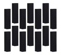 ORFOFE 50pcs Lipstick Packing Box Lip Gloss Packing Box Black Cardboard for Lipstick and Lip Gloss Travel and Room Decor