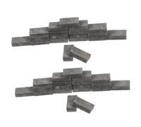 ORFOFE 50Pcs Miniature Simulation Bricks for Sand Table and Fairy Garden Small DIY Building Models for Micro Landscape and Crafting Accessories