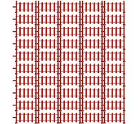 ORFOFE 50pcs Simulation Fence Toys Table Miniature Fence for Zoo Adornment Scenery Layout Props Panels for Plastic Farm Animals