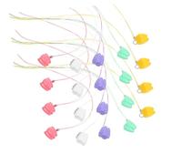 ORFOFE 50pcs Tooth Saver Boxes with Lanyard for Plastic Tooth Organizer Multipurpose Memory Storage for Boys and Birthday Party Favor