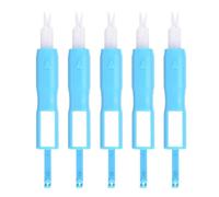 ORFOFE 5pcs Automatic Needle Threader Plastic Needle Device for Household Sewing Machine Threading