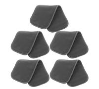 ORFOFE 5pcs Bamboo Charcoal Cloth Diaper Inserts Reusable Washable Absorbent Leakproof Changing Pad Liners for Newborns Soft Nappy Replacement Covers