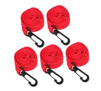 ORFOFE 5pcs Detachable Walking Rope Safety Leash for Outdoor Anti-Lost Harness with Bright Red Color for Organized Supervision