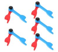 ORFOFE 5pcs DIY Clock Hands for Educational Clock Pointers Red Blue Plastic Hands for Interactive Learning and Parent Play