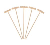 ORFOFE 5pcs Miniature Rakes Zen Sand Tray Tools Desktop Zen Garden Accessories for Office and Home Sand Table Rake Set