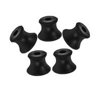 ORFOFE 5pcs Non-Slip Rubber Tuning Fork Bases for Meditation and Sound Healing Resonance Support Stand Set for Yoga and Wellness Compact Lightweight Protective Holder for Multiple Forks