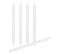 ORFOFE 5pcs Playpen Tube Replacement Parts 22.79' Stainless Steel Rods with Wrapping Sponge for Gate Pole Fittings, Playpen Pole Accessories for Indoor Safety Gate Assembly
