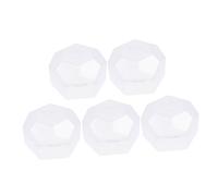 ORFOFE 5pcs Portable Pacifier Storage Box for Dummy Holder and Bibs Compact and Safe for Travel