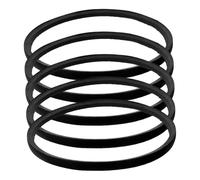 ORFOFE 5pcs Rubber Drive Belt for Washing Machine Washer Replacement Elastic Material Easy Installation Compatible Models